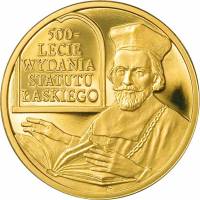 () Монета Польша 2006 год 100 злотых ""  Биметалл (Платина - Золото)  PROOF