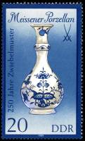 (1989-026) Марка Германия (ГДР) "Ваза (1908)"    Мейсенский фарфор II Θ