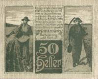 (№1920) Банкнота Австрия 1920 год "50 Heller"