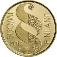 (№2013km203) Монета Финляндия 2013 год 100 Euro (Диета 1863 года)