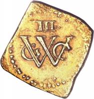 (№1646km5.2) Монета Бразилия 1646 год 3 Gulden (Без периодов)