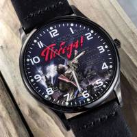 Разное Россия "Командирские часы Победа с кожаным ремешком"  