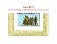 (1970-041) Блок Германия (ГДР) "Бухенвальд"    Освобождение 25 лет II Θ