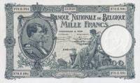 (№1926P-96a.4) Банкнота Бельгия 1926 год "1,000 Francs"