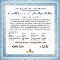 () Монета Токелау 2014 год 10  ""   Биметалл (Серебро - Ниобиум)  UNC