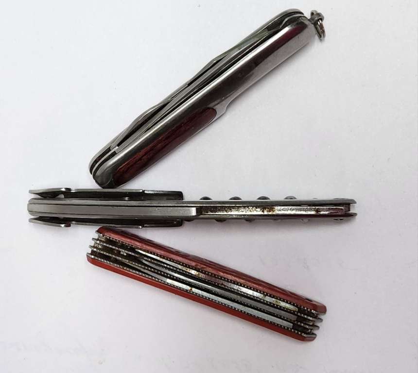 Перочинные ножи 3 штуки