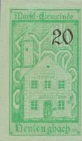 (№1920) Банкнота Австрия 1920 год "20 Heller"