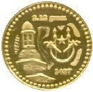 (№2006) Монета Малайзия 2006 год 1/2 Dirham (Келантан)