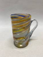 Кружка стекло гутная техника СССР