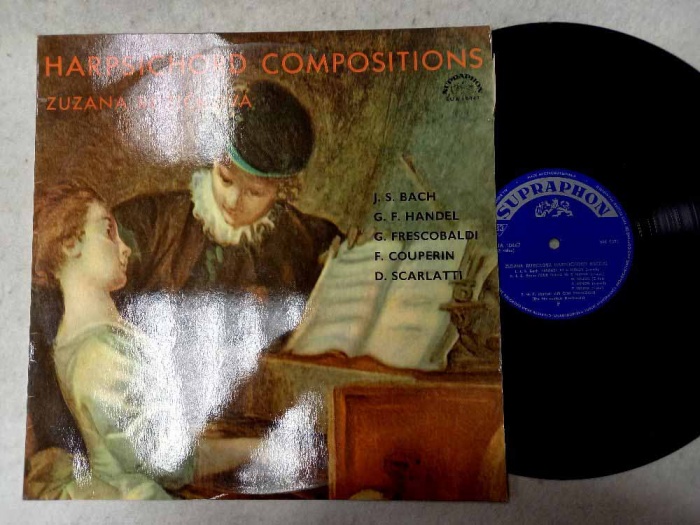 Пластинка виниловая Z. Ruzickova Harpsichord compositions Supraphon 300 мм. (Сост. отл.)