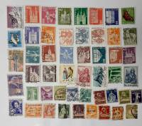(Смесь годов--) Набор марок Швейцария "50 шт."  Гашёные  , II Θ