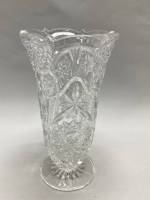 Ваза цветок хрусталь (состяние на фото)