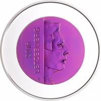 (№2016) Монета Люксембург 2016 год 5 Euro (Замок Клерво)