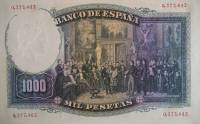  Банкнота Испания 1931 год 1 000     UNC