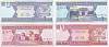 2002-2004 2 боны 1 2 афгани Набор банкнот Афганистан    UNC