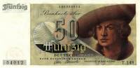 (№1948P-14a) Банкнота ФРГ 1948 год "50 Deutsche Mark"