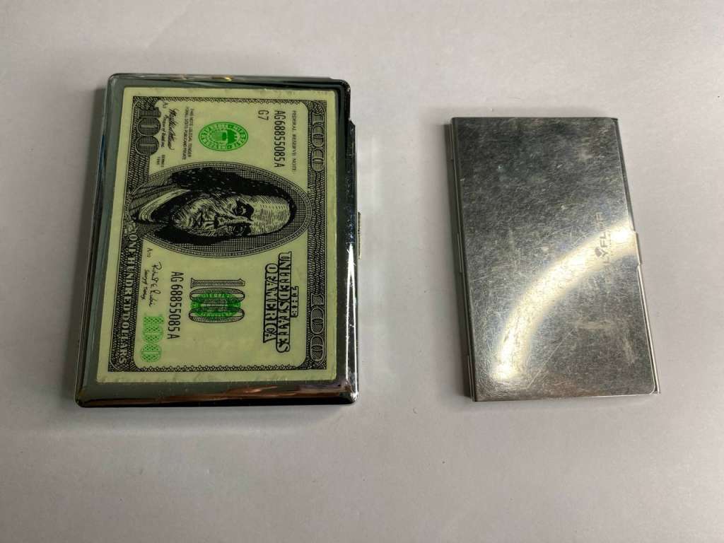 Портсигар и визитница