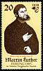 (1982-099) Марка Германия (ГДР) "М. Лютер"    Мартин Лютер II Θ