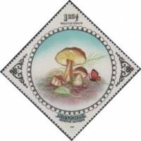 (1985-064) Марка Монголия "Белый гриб"    Грибы III Θ
