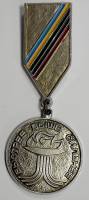 Значок Знак СССР "Быстрее, выше, сильнее - 2 место" На булавке 