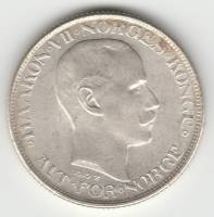 () Монета Норвегия 1909 год 500  ""   Биметалл (Серебро - Ниобиум)  UNC