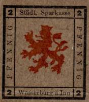 (№1920) Банкнота Германия 1920 год "2 Pfennig"