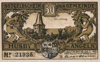 (№1921) Банкнота Германия 1921 год "50 Pfennig"