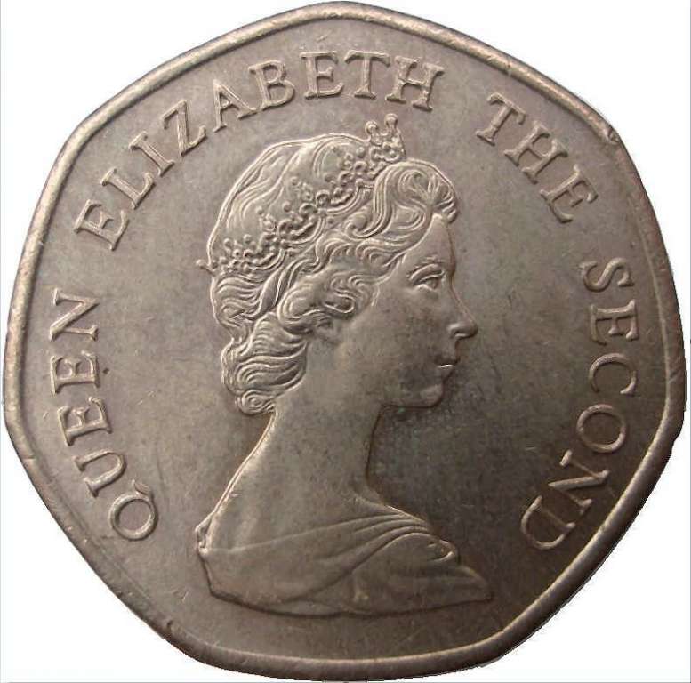 (№1982km53) Монета Джерси 1982 год 20 Pence (К 100-Энн. из Маяка Корбьер)