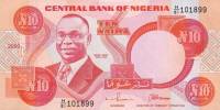 (2003) Банкнота Нигерия 2003 год 10 найра "Альван Икоку"   UNC