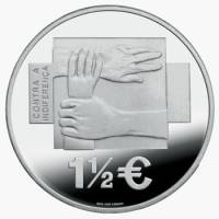 () Монета Португалия 2008 год 2,5 евро ""  Никель  AU