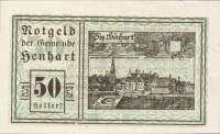 (№1920) Банкнота Австрия 1920 год "50 Heller"