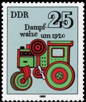 (1980-103) Марка Германия (ГДР) "Каток"    Исторические Игрушки III O