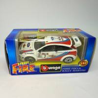 Модель BBurago Ford Focus WRC Rally в коробке