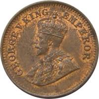 (№1912km510) Монета Индия 1912 год frac12; Pice