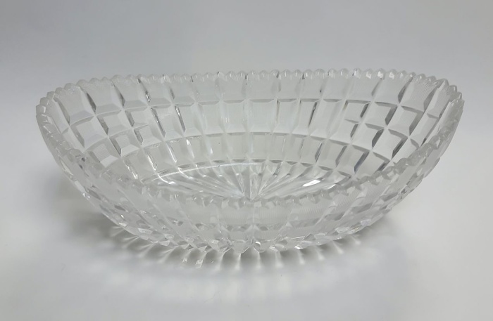 Салатник, хрусталь, СССР (Сост. на фото)