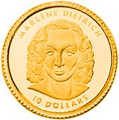 () Монета Либерия 2001 год 10 долларов ""   AU