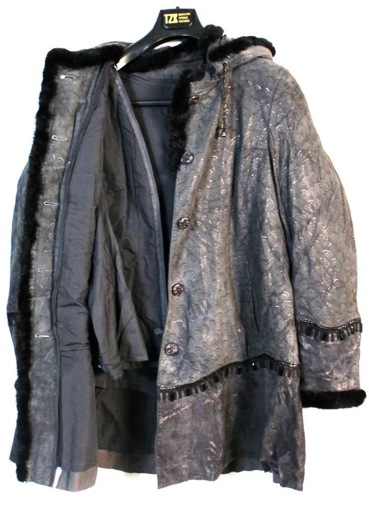Пальто Bilugi, женское, замша, р-р - 5XL, новое, с биркой, Германия