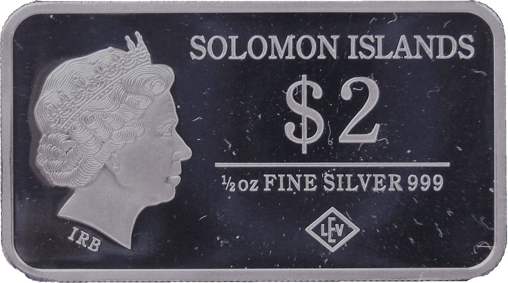 (2016) Монета Соломоновы Острова 2016 год 2 доллара &quot;Прага&quot;  Серебро Ag 999  PROOF