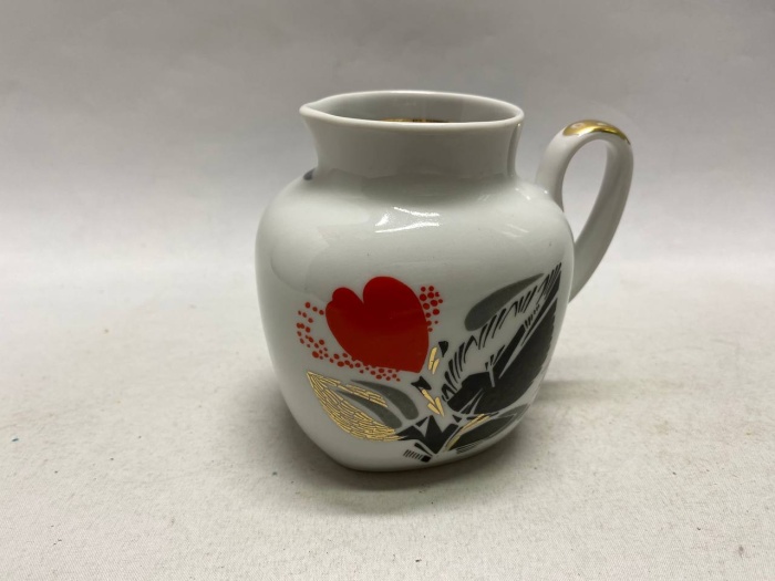 Молочник, сливочник ЛФЗ высота 11 см