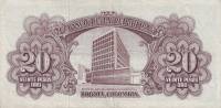 (№1965P-401c.2) Банкнота Колумбия 1965 год "20 Pesos Oro"