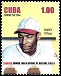 (№4659) Марка Куба 2004 год &quot;Мартин Dihigo&quot;, Негашеная