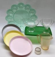 Посуда пластик Котейнер тарелки ИКЕА Креманки Блюдо пасхальное Мерная кружка Солонка СССР 