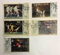 --  Набор марок Верхняя Вольта 5 шт.  Гашёные , III Θ