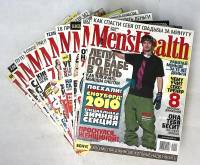 Набор журналов (10 шт) Men's Health 2009 № 2,3,4,6,7,8,9,10,11,12 Москва Мягкая обл.  с. С цв илл