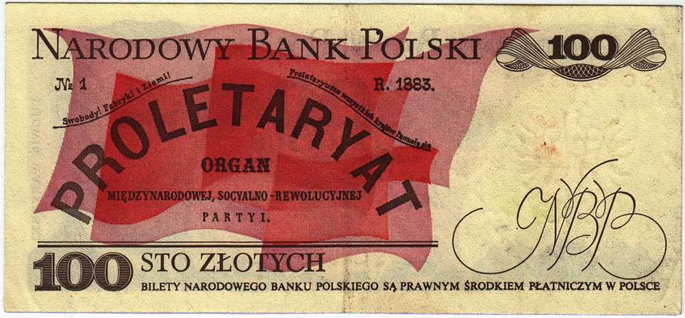 (1986) Банкнота Польша 1986 год 100 злотых &quot;Людвиг Варинский&quot;   XF