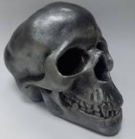 Модель "Череп" из гипса 12х14 см (сост.на фото)