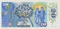 () Банкнота Чехословакия 1988 год 20  ""   XF