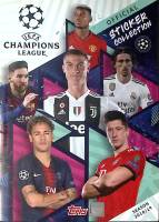 Альбом Для наклеек Футбол UEFA Лига чемпионов 2018-2019  Topps . Мягкая обл.  с. С цв илл