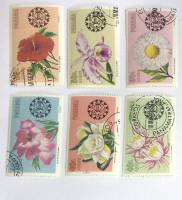 -- Набор марок Панама 6 шт.  Гашёные , III Θ