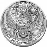 (011) Монета Австрия 2007 год 10 евро "Аббатство Мельк"  Серебро Ag 925  UNC